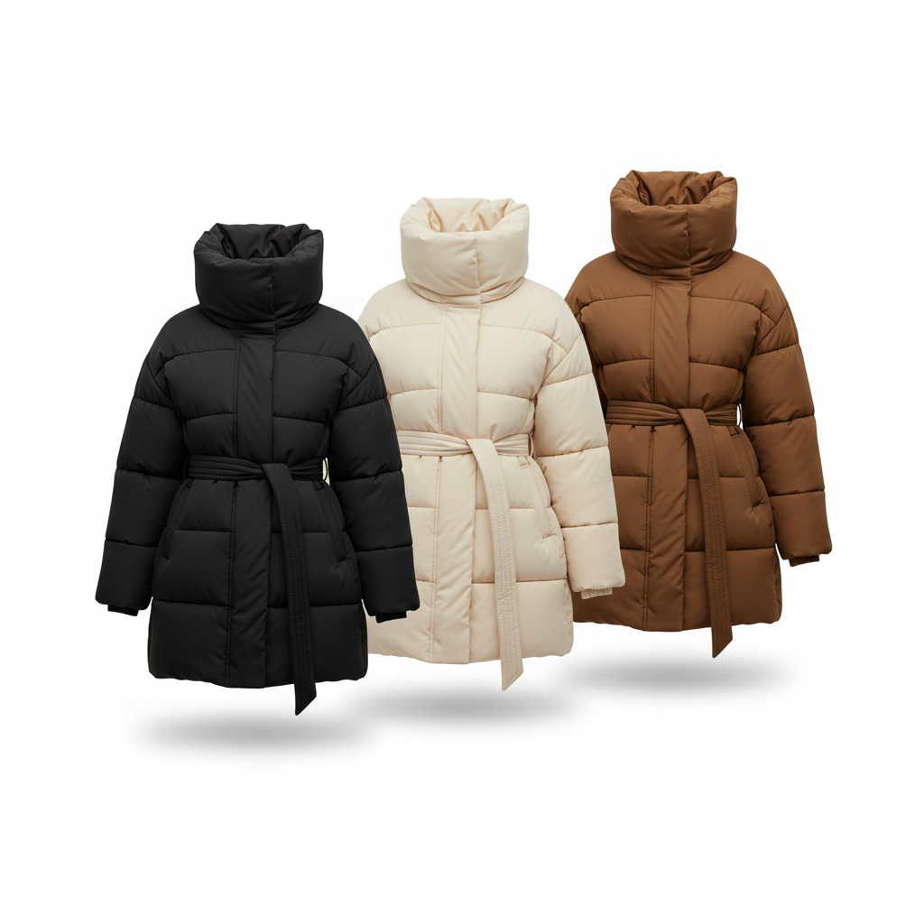 Cloud Wrap - Oversized Puffer-Jacke