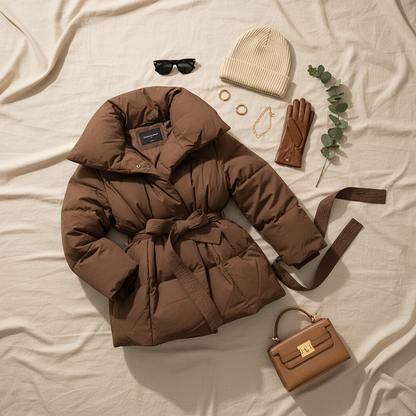 Cloud Wrap - Oversized Puffer-Jacke