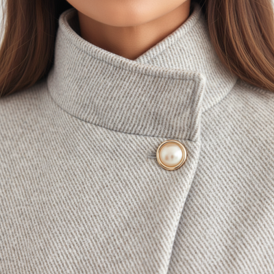 Milano Cape - Elegante Poncho-Jacke