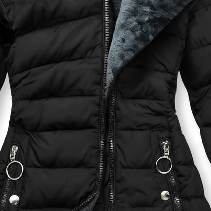 Cozy Parka - Gesteppter Parka mit Plüschfutter & Kapuze