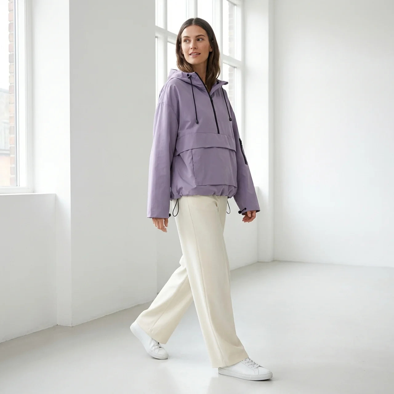 Urban Half-Zip - Wasserdichte Jacke für Frauen